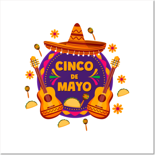 Cinco De Mayo Wall Art by Paul Andrew